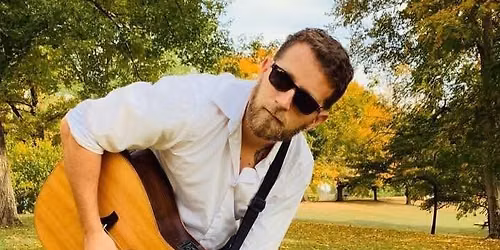 Matt Basler at the beer garden 