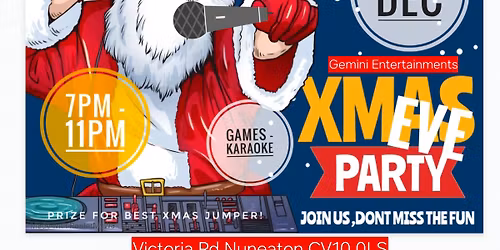 Christmas eve party!