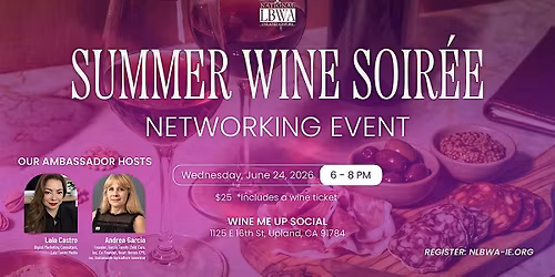 Summer Wine Soir\u00e9e - Networking Event