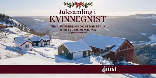 Julesamling i Kvinnegnist 