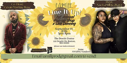 LaMill Productions Presents: Line It Up Popup Shop