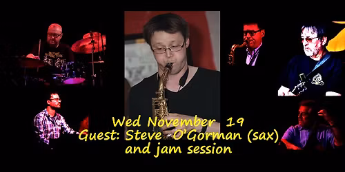 Jazz at the Taphouse with Steve O'Gorman.