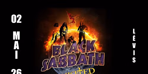 SABBATH REVISITED \/ Black Sabbath Tribute \u00e0 L'Anglicane Levis
