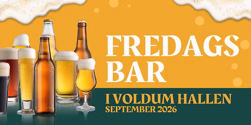 Fredagsbar september 2026