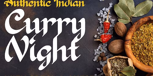 All you can EAT curry night at the Crown and Anchor
