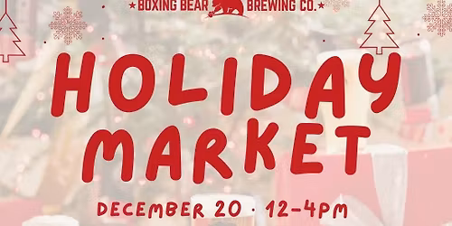 Hello Darlin' at Boxing Bear Holiday Market
