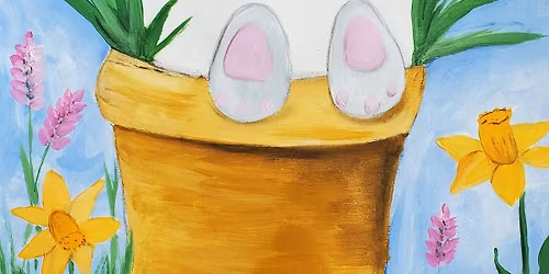 Easter Bunny Paint and Cake!