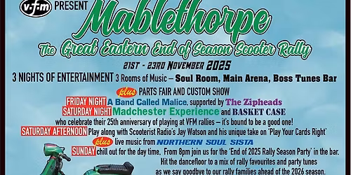 Mablethorpe, The Great Eastern End of Season Scooter Rally