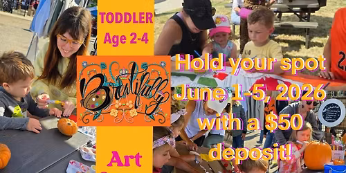 2026 Toddler Summer art camps