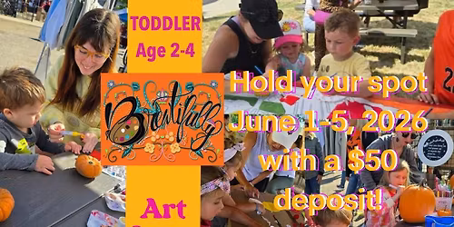 2026 Toddler Summer art camps