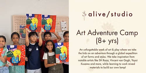 Summer Art Adventure Camp (8+ yrs)