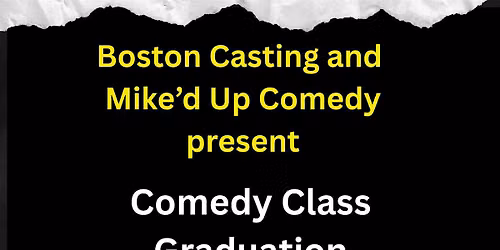 Comedy Class Graduation