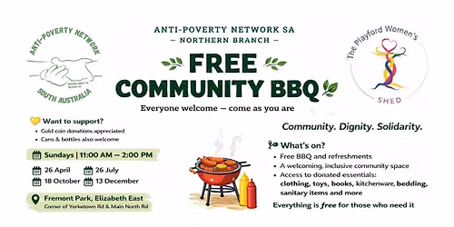 Free Northern Branch Community BBQ