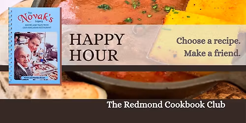 Novaks Legacy by the Novak Sisters- Cookbook Club Planning Happy Hour