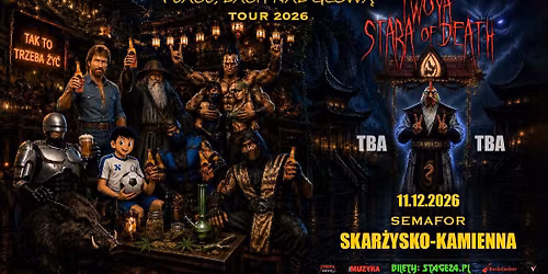 TWOYASTARA OF DEATH: PEACE, DACH NAD G\u0141OW\u0104 TOUR 2026