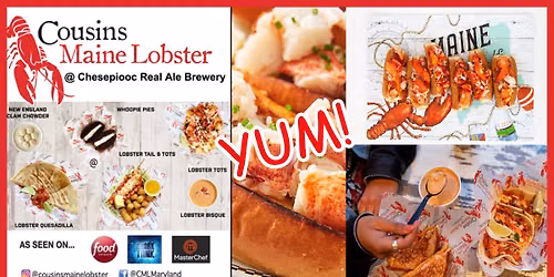 Cousins Maine Lobster at Chesepiooc - Oktoberfest Celebration!