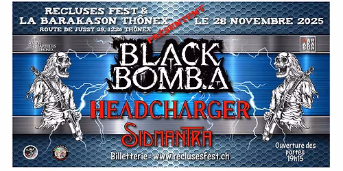 \ud83d\udd25 LE RECLUSE FAIT DU M\u00c9TAL AVEC BLACK BOMB A + HEADCHARGER + SIDMANTRA\ud83d\udd25