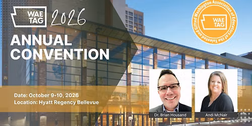 WAETAG 2026 Annual Convention