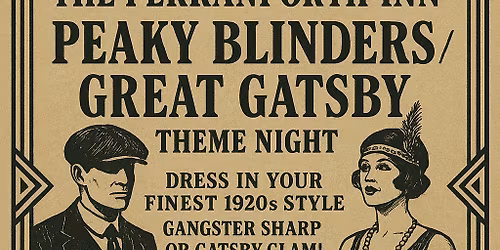 NYE Peaky Blinders \/ Great Gatsby Party