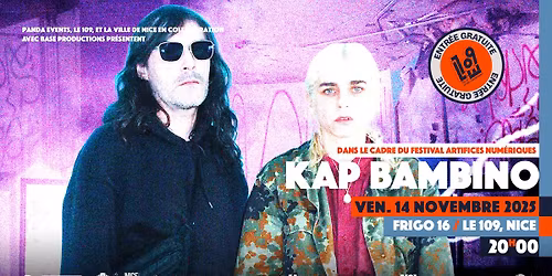 \ud83d\udc9c KAP BAMBINO \/\/ VEN.14 NOVEMBRE 2025 \/\/ FRIGO 16 \ud83d\udc9c