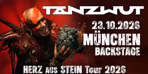 Tanzwut - Herz aus Stein Tour 2026 M\u00fcnchen