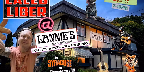 Caleb Liber at Lannie's Bar & Restaurant