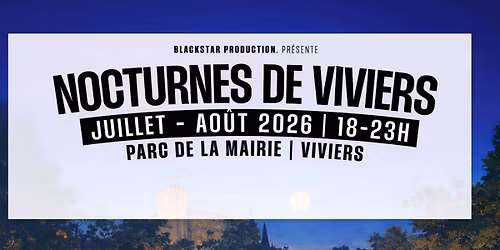 March\u00e9s nocturne de Viviers - par Blackstar Production.