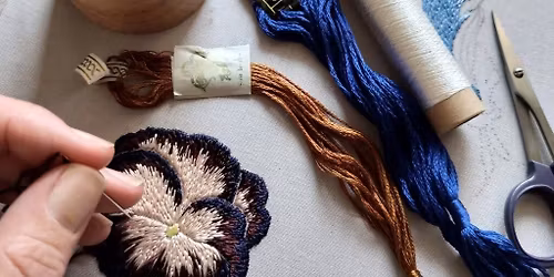 Kursus i Kunstbroderi \/\/ 12.+19.+26.01.2026 \/\/ Atelieret 2. sal