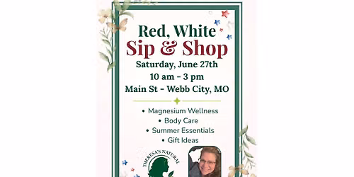 Vendor @ Red, White, Sip & Shop