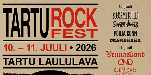Tartu Rock Fest 2026