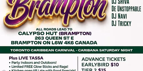 Bacchanal in Brampton - Caribana Saturday Night