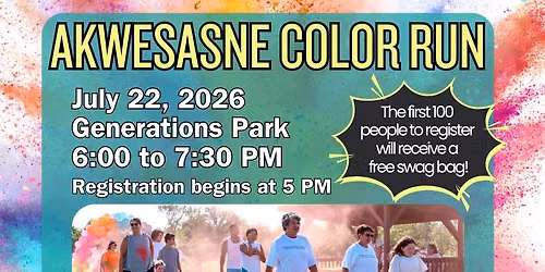 Akwesasne Color Run 2026