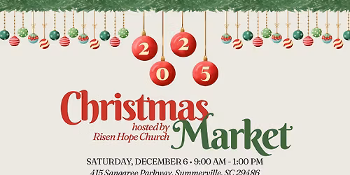 Christmas Market at Risen Hope