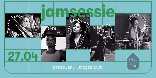 Jamsessie soundpainting w\/ Karen Claessens, Cayla J, Sarah van Impe, Elisa Samoy & Jutta Troch