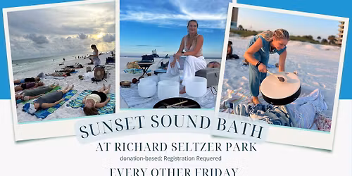Embrace the Sunset Serenity: A Beach Sound Bath Journey