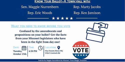 Know Your Ballot Town Hall