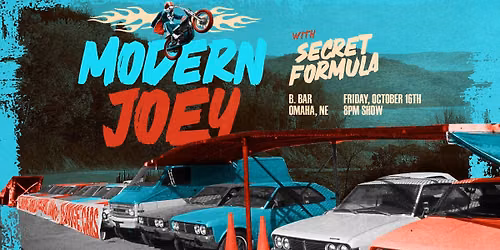 Live Music: Modern Joey featuring Secret Formula at B. Bar 