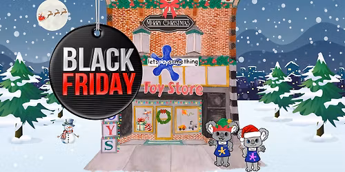 Black Friday Sale at Let's Play Something