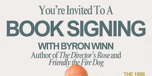 Book Signing with Byron Winn