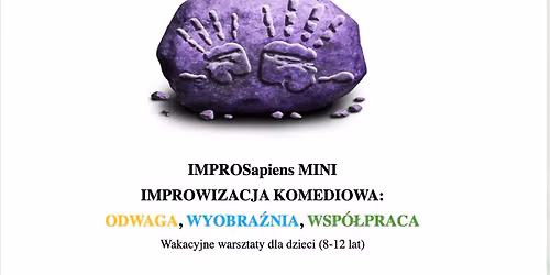 Warsztaty wakacyjne z improwizacji dla dzieci
