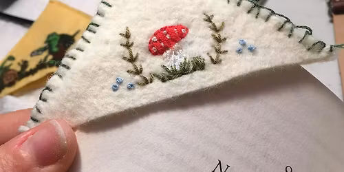 Sew Fabric Corner Bookmarks (Pop-up)