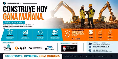 Construye HOY y gana MA\u00d1ANA, Taller interactivo
