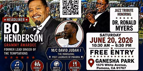 36th year Pomona Valley Juneteenth Family & Arts Arts Festival