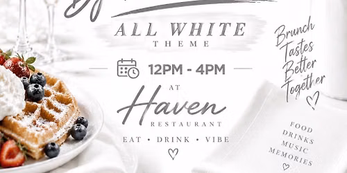 ALL WHITE BRUNCH: BRUNCH VIBES