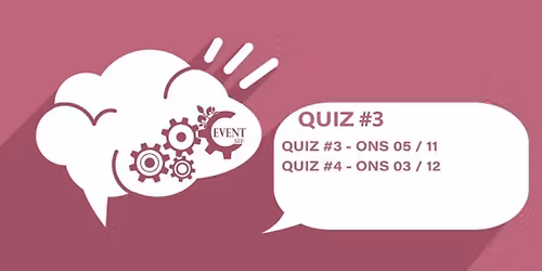 Quiz #3 \/\/ Event