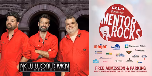 Mentor Rocks with New World Men
