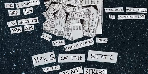 Apes of the State w\/ Rent Strike at Bottlerocket Social Hall