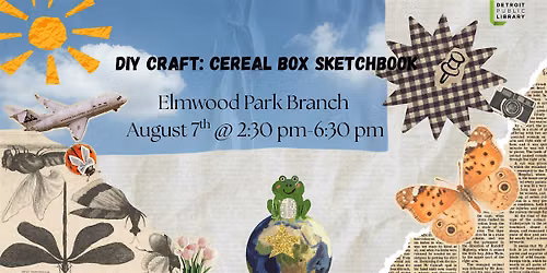 DIY Cereal Box Sketchbook