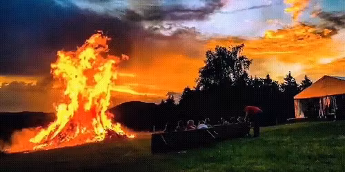 Sonnwendfeuer beim Oinga (Unteraign)