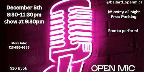 Open mic Night at Fragrance Sports Bar